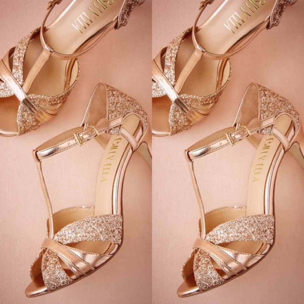 Anthropologie x BHLDN Billy Ella Lucia T-Straps